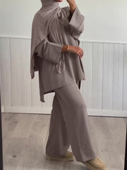 Daily Comfy Suit Two Pieces Set