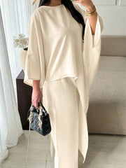 Casual Comfy Suit Two Pieces Set