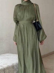 Elegant Comfy Green Dress